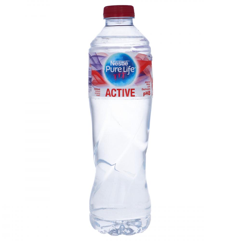 NESTLE WATER PURE LIFE ACTIVE PH8 550 ML