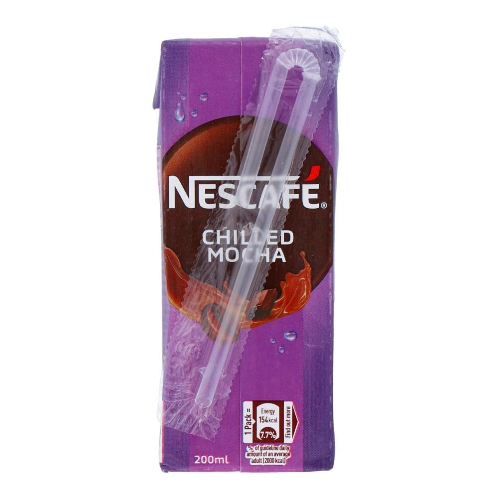 NESCAFE COFFEE CHILLED MOCHA LIQUID 200 ML-CARTON