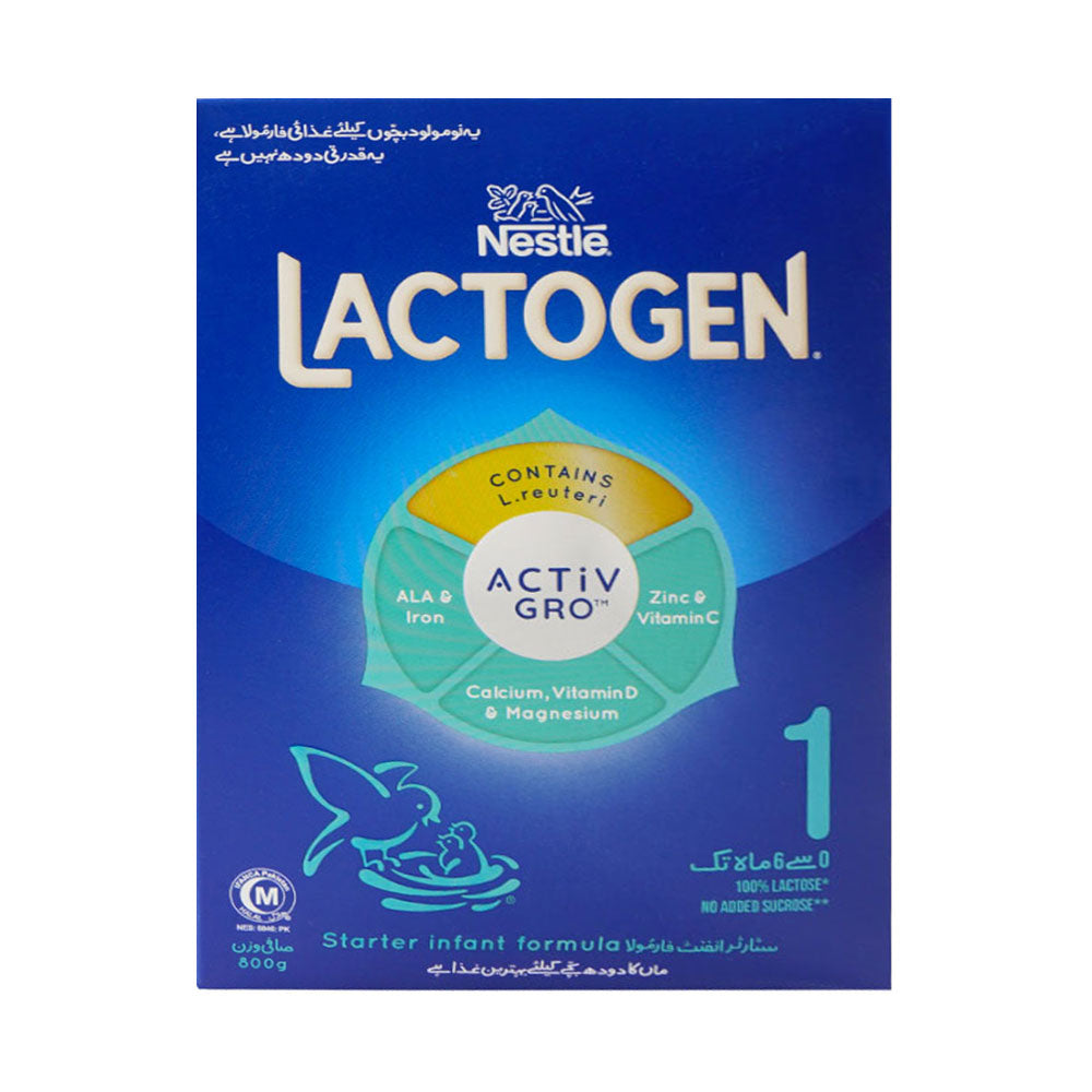 NESTLE LACTOGEN 1 MILK POWDER GENTLE START 800 GM