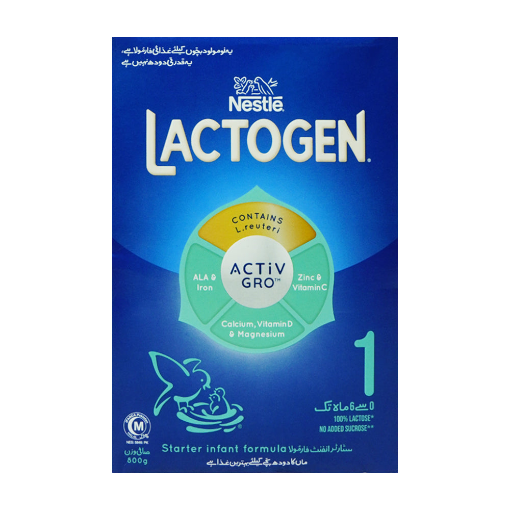 NESTLE LACTOGEN 1 MILK POWDER GENTLE START 800 GM