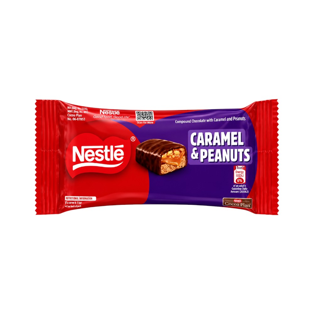 NESTLE CHOCOLATE CARAMEL PEANUTS 20 GM
