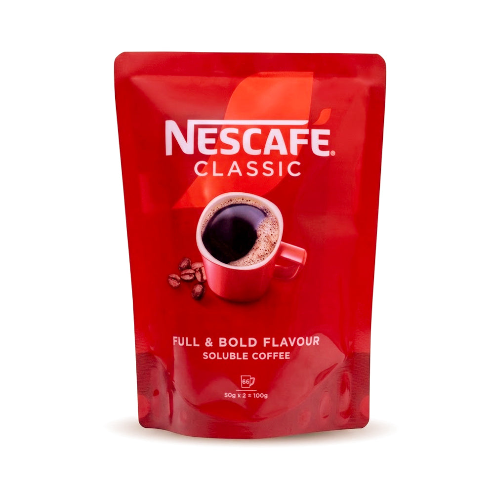 NESTLE NESCAFE COFFEE CLASSIC POUCH 100 GM