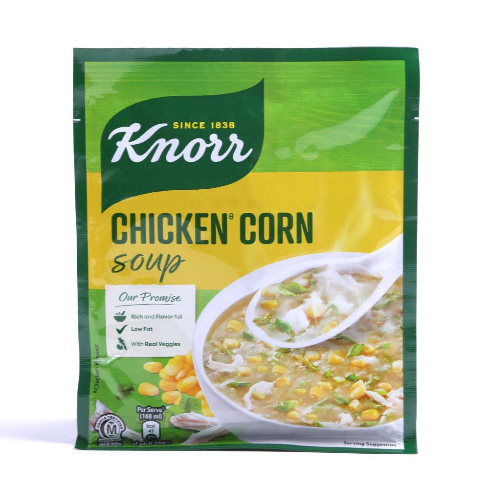 KNORR CHINESE CHICKEN CORN SOUP 46 GM – Al-Fatah