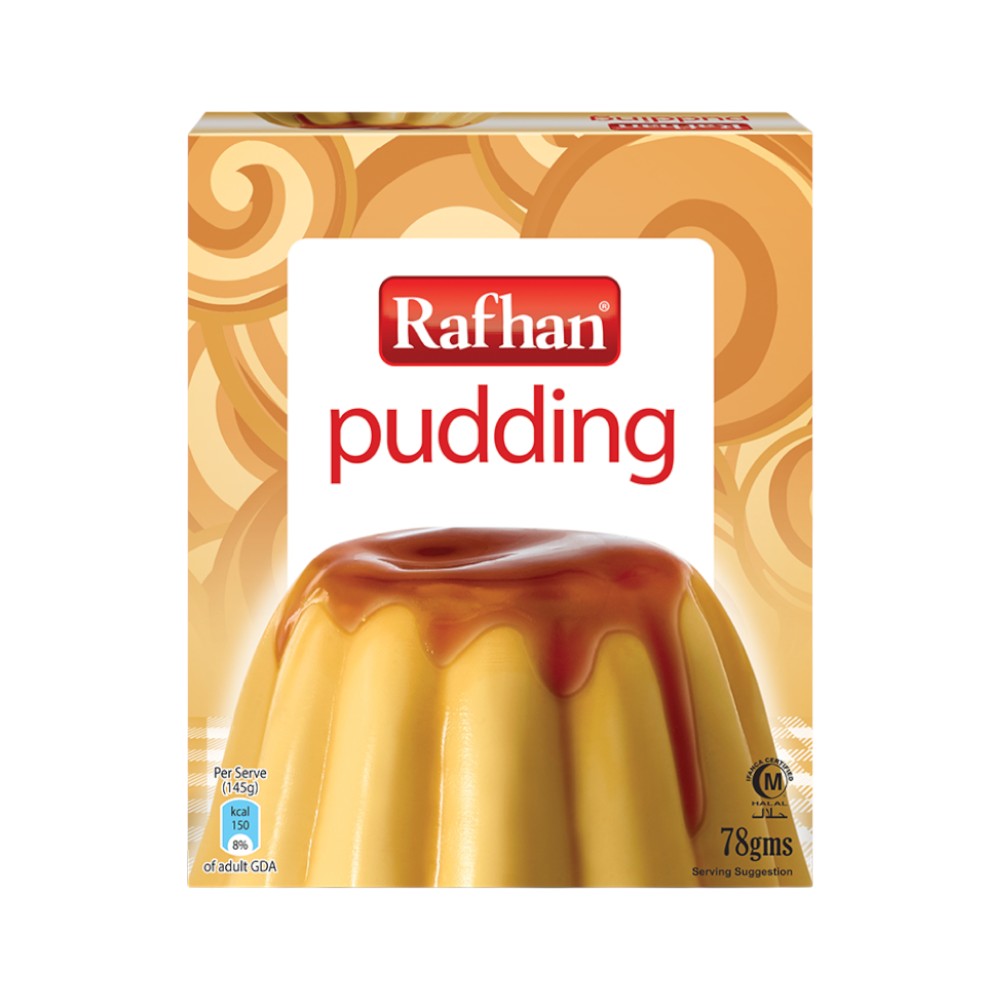 RAFHAN EGG PUDDING MIX 78 GM