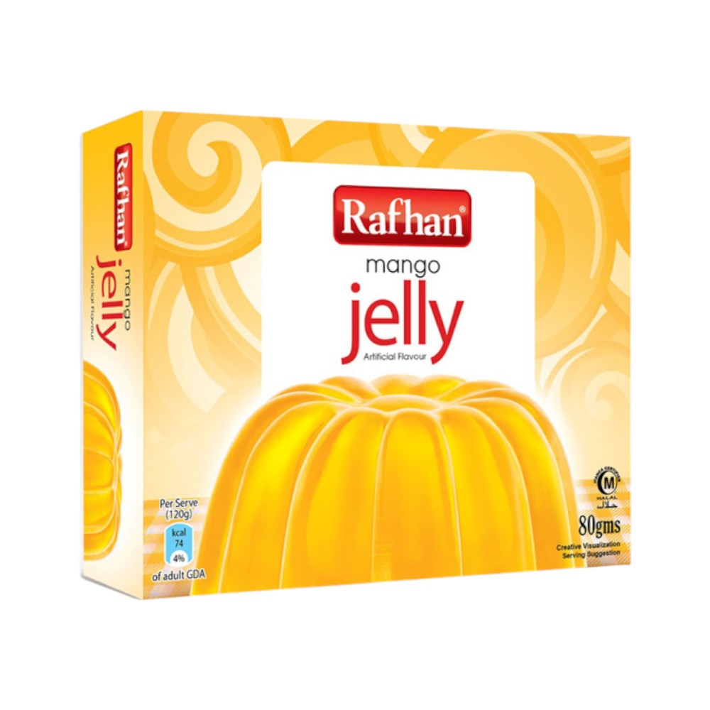 RAFHAN JELLY CRYSTAL MANGO 80 GM