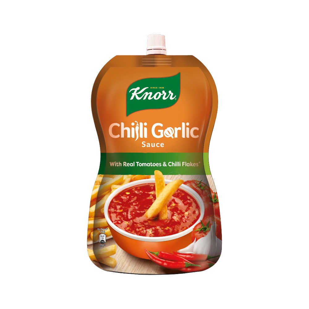 KNORR CHILLI GARLIC SAUCE POUCH 800 GM