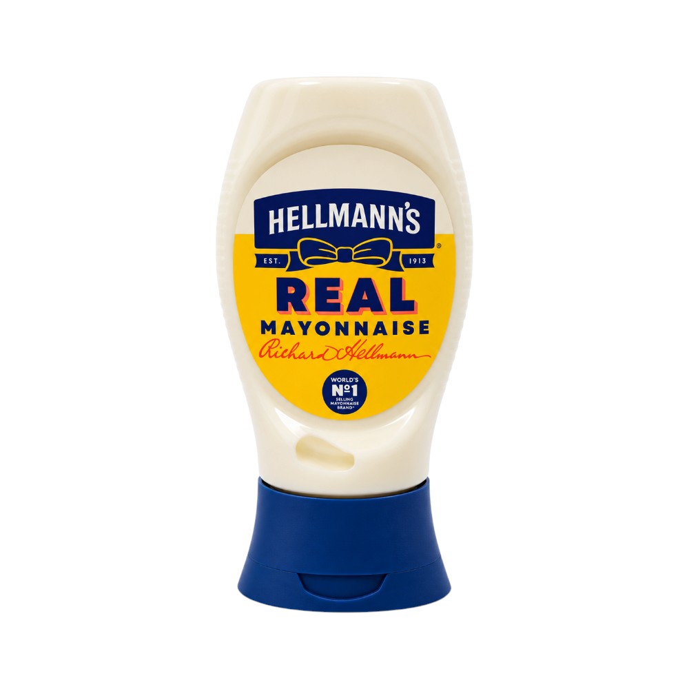 HELLMANNS REAL MAYONNAISE BOTTLE 240 GM