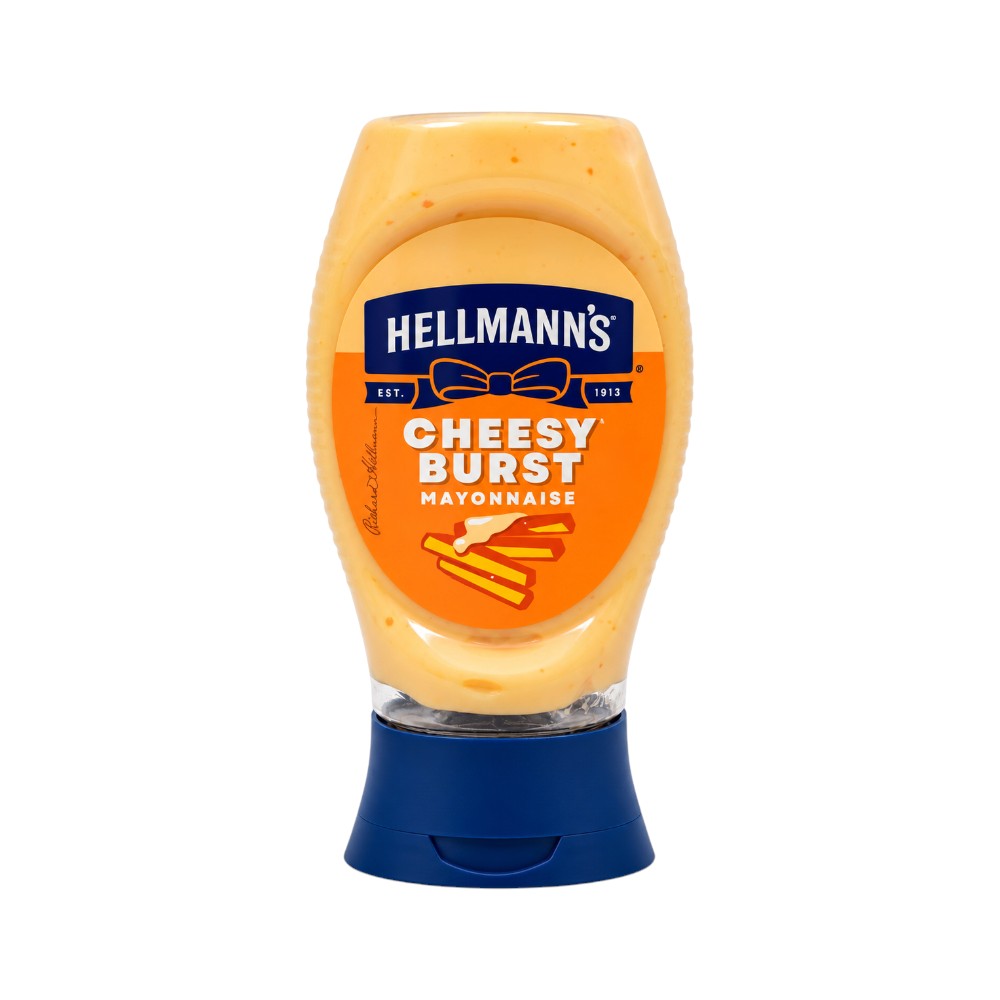 HELLMANNS CHEESE MAYONNAISE BOTTLE 240 GM