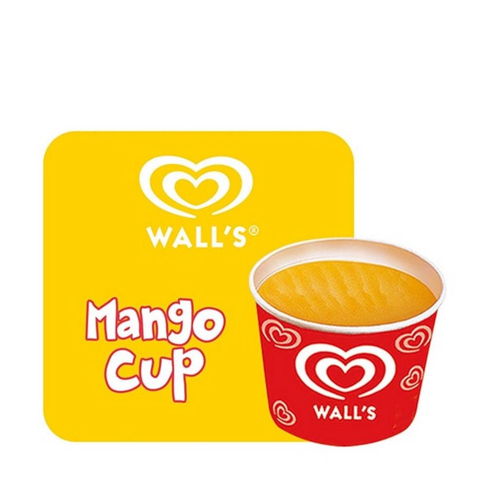 WALL'S CUP MANGO FLAVORED ICE CREAM 100ML