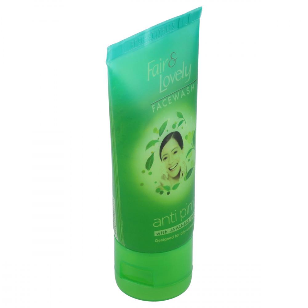 FAIR & LOVELY FACE WASH ANTI PIMPLE WITH GREEN TEA 50 GM