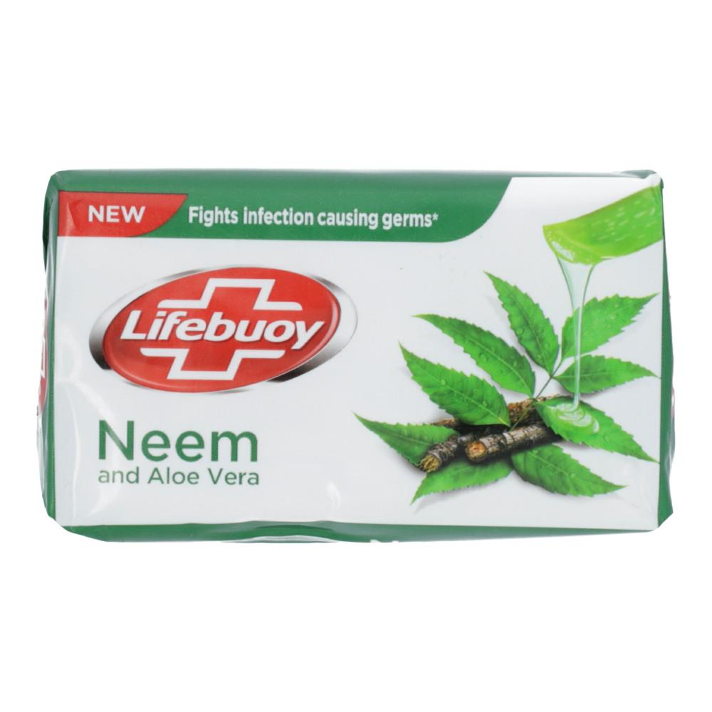 LIFEBUOY SOAP NEEM AND ALOE VERA 128 GM