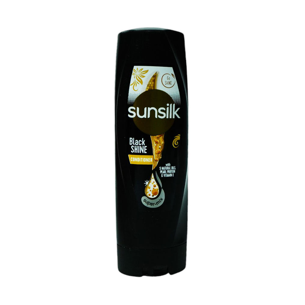 SUNSILK CONDITIONER BLACK SHINE 180 ML