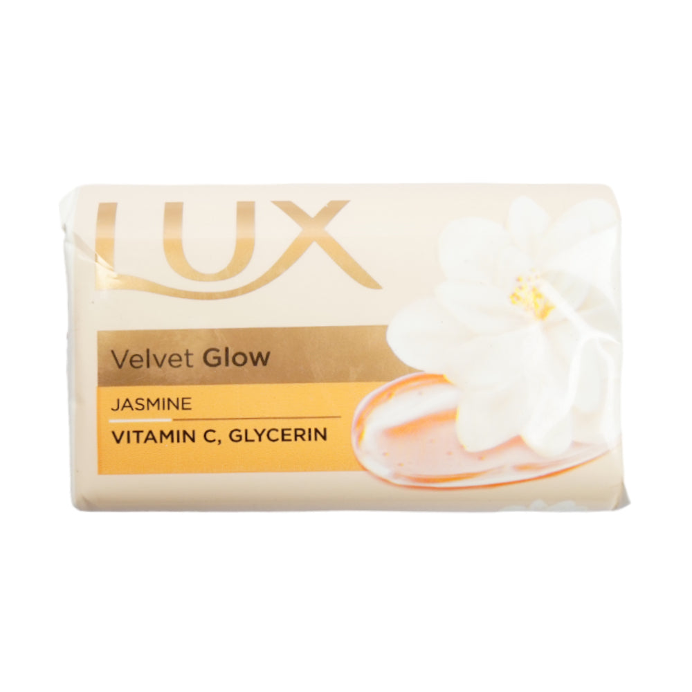 LUX SOAP VELVET TOUCH JASMINE AND ALMOND OIL 128 GM