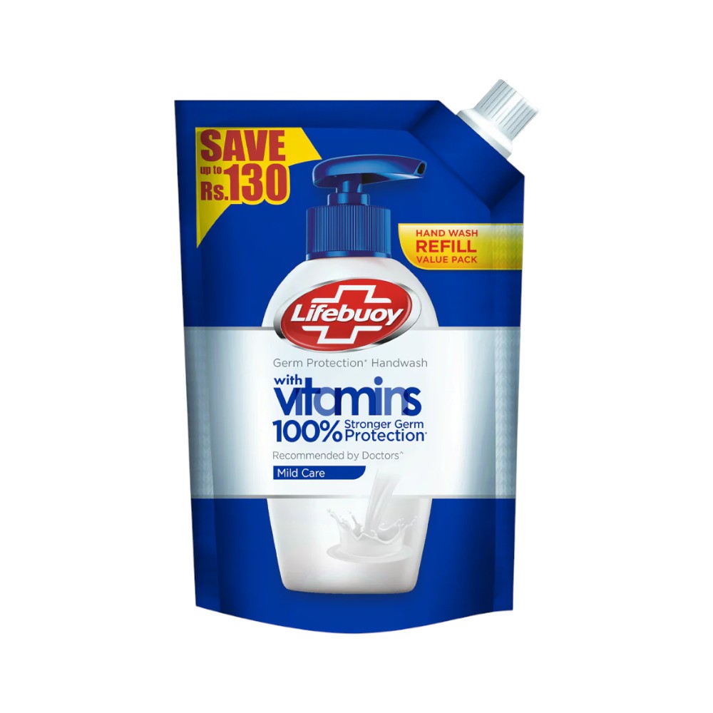 LIFEBUOY HAND WASH CARE POUCH 400 ML