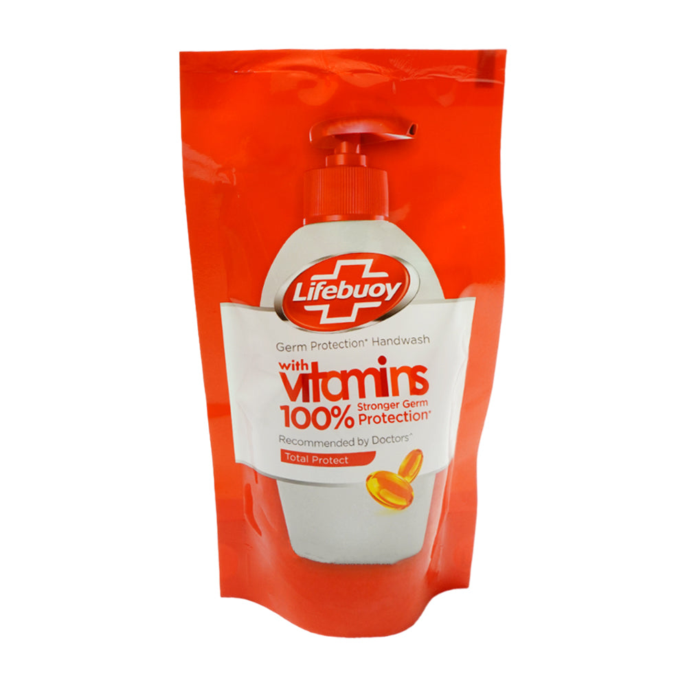 LIFEBUOY HAND WASH POUCH TOTAL PROTECT POUCH 170 ML