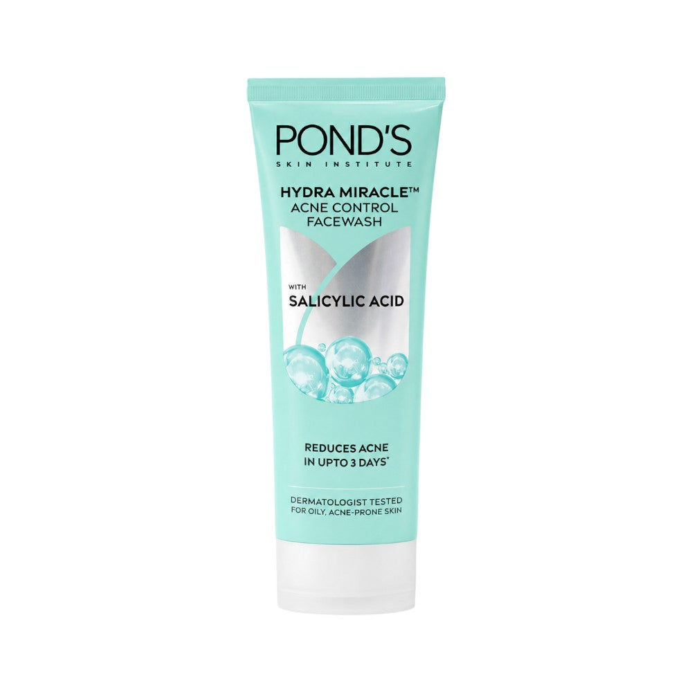 PONDS HYDRA MIRACLE ACNE CONTROL FACE WASH 100G