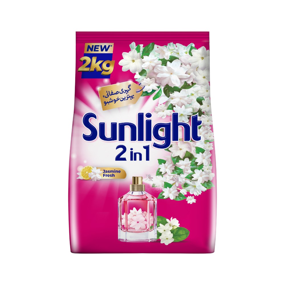 SUNLIGHT WASHING POWDER JASMINE FRESH 2IN1 2 KG