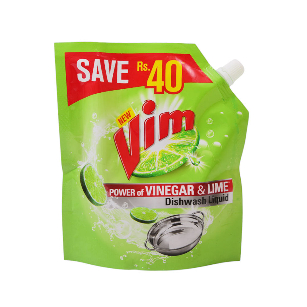 VIM LIQUID LIME NATURALURAL GEL REFILL 450ML