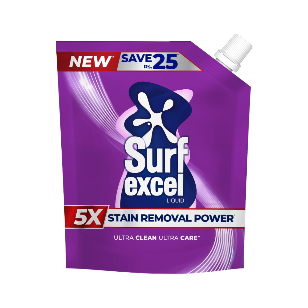 SURF EXCEL DETERGENT 5X STAIN REMOVAL POWER REFILL 450ML
