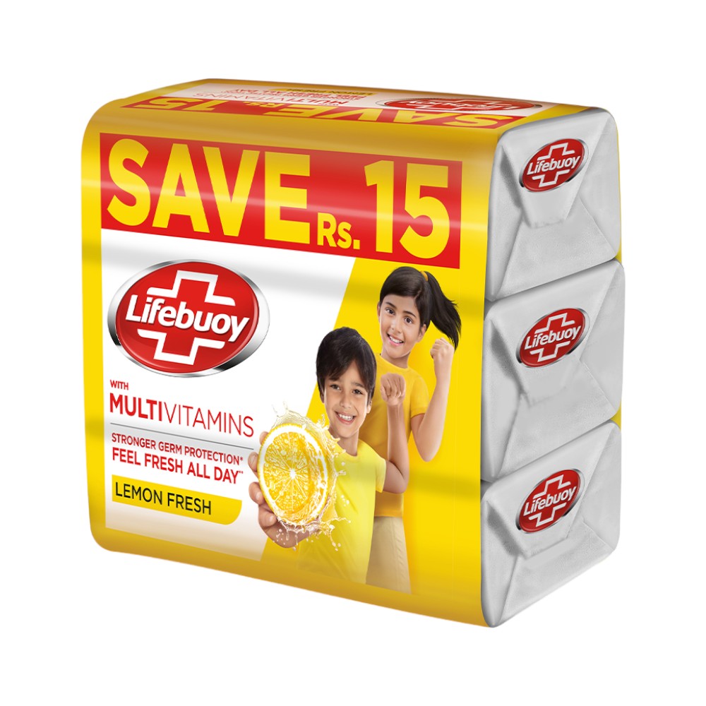 LIFEBUOY LEMON TRIO 125G
