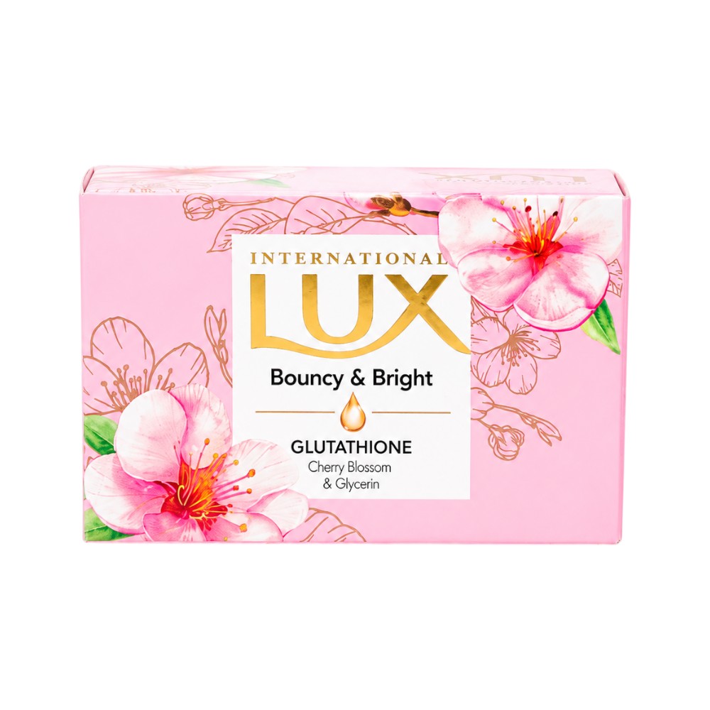 LUX SOAP BOUNCY & BRIGHT GLUTATHIONE 130 GM
