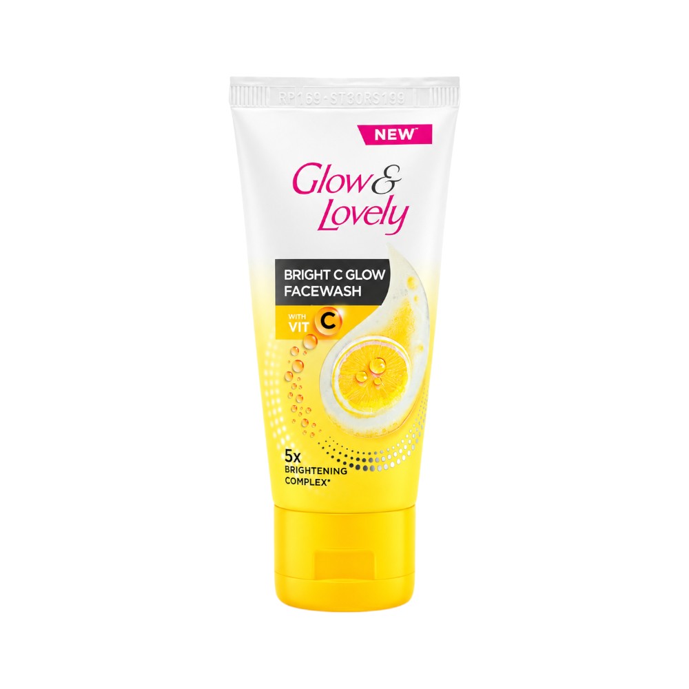 GLOW & LOVELY  FACE WASH BRIGHT WITH VITAMIN  C 50 GM