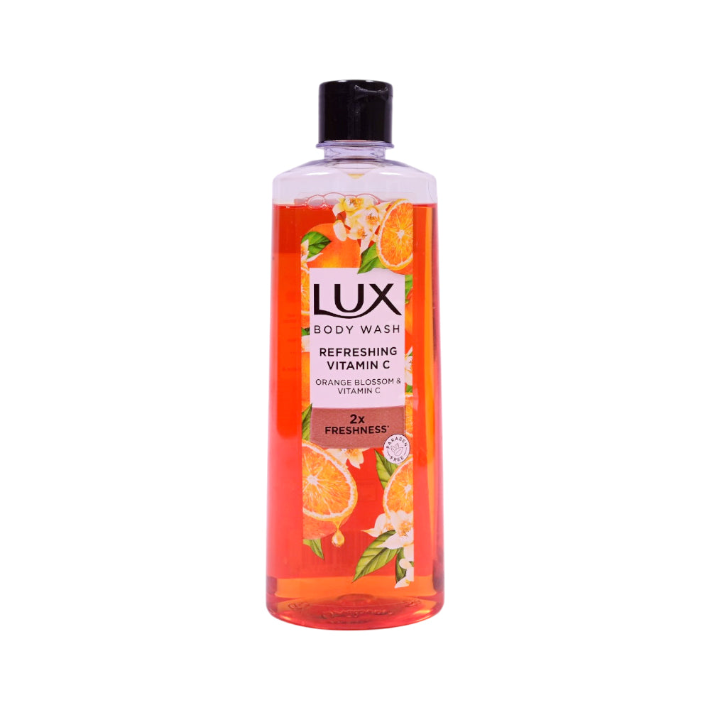 LUX BODY WASH REFRESHING VIT C 520 ML