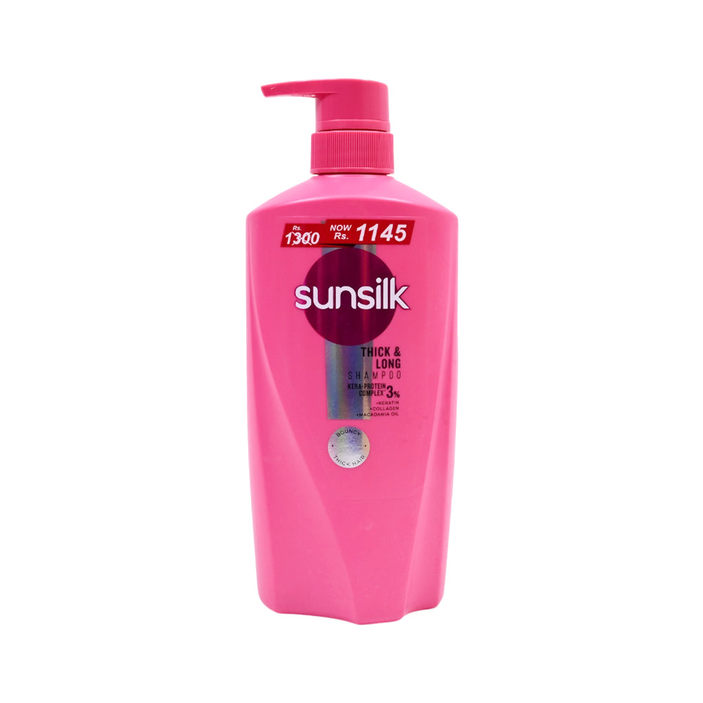 SUNSILK SUNRISE THIK & LONG SHAMPOO PROMO PACK 660 ML