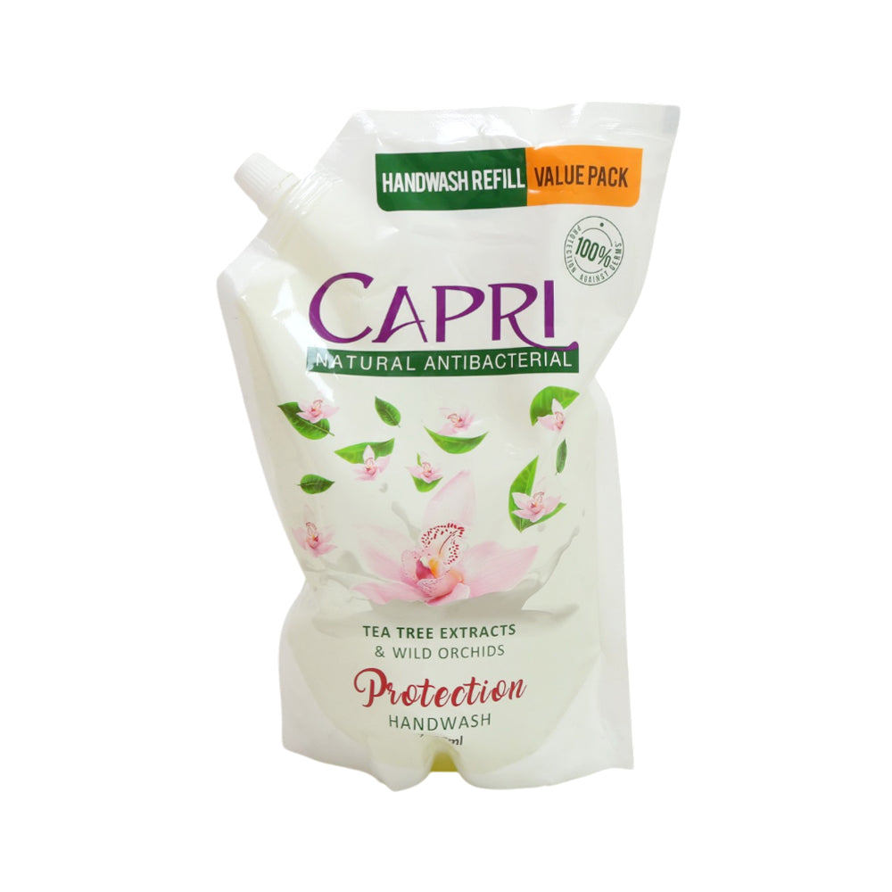 CAPRI ANTIBACTERIAL TEA TREE HAND WASH 1000 ML POUCH
