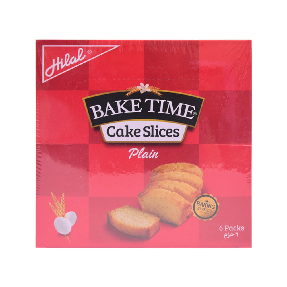 HILAL BAKE TIME PLAIN CAKE 39 GM 6PC BOX