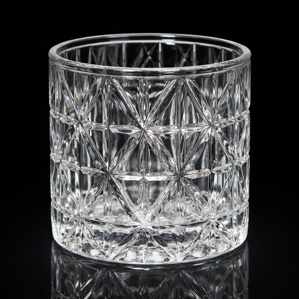 GLASS ACRYLIC CLASSIC CREST AC142 (Pack of 6)