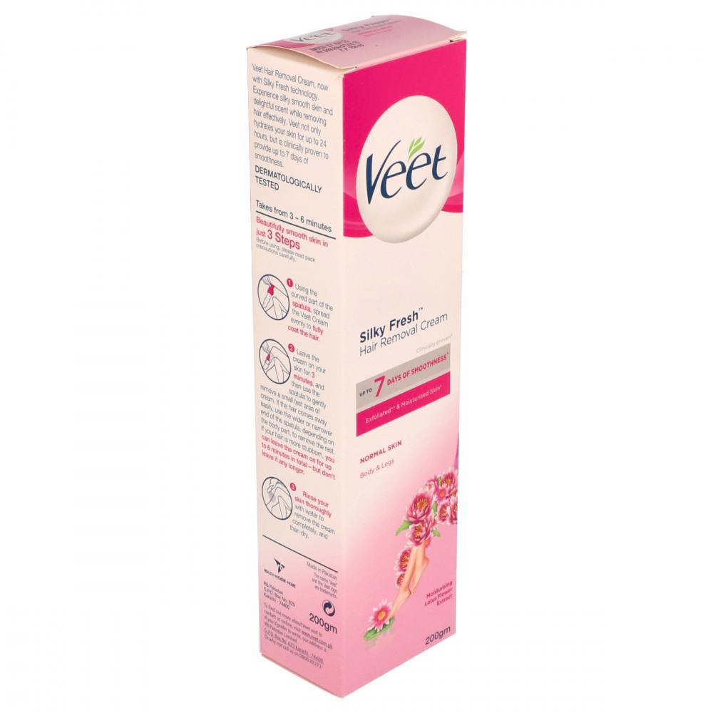 VEET HAIR REMOVAL CREAM SILKY FRESH NORMAL SKIN 200 GM