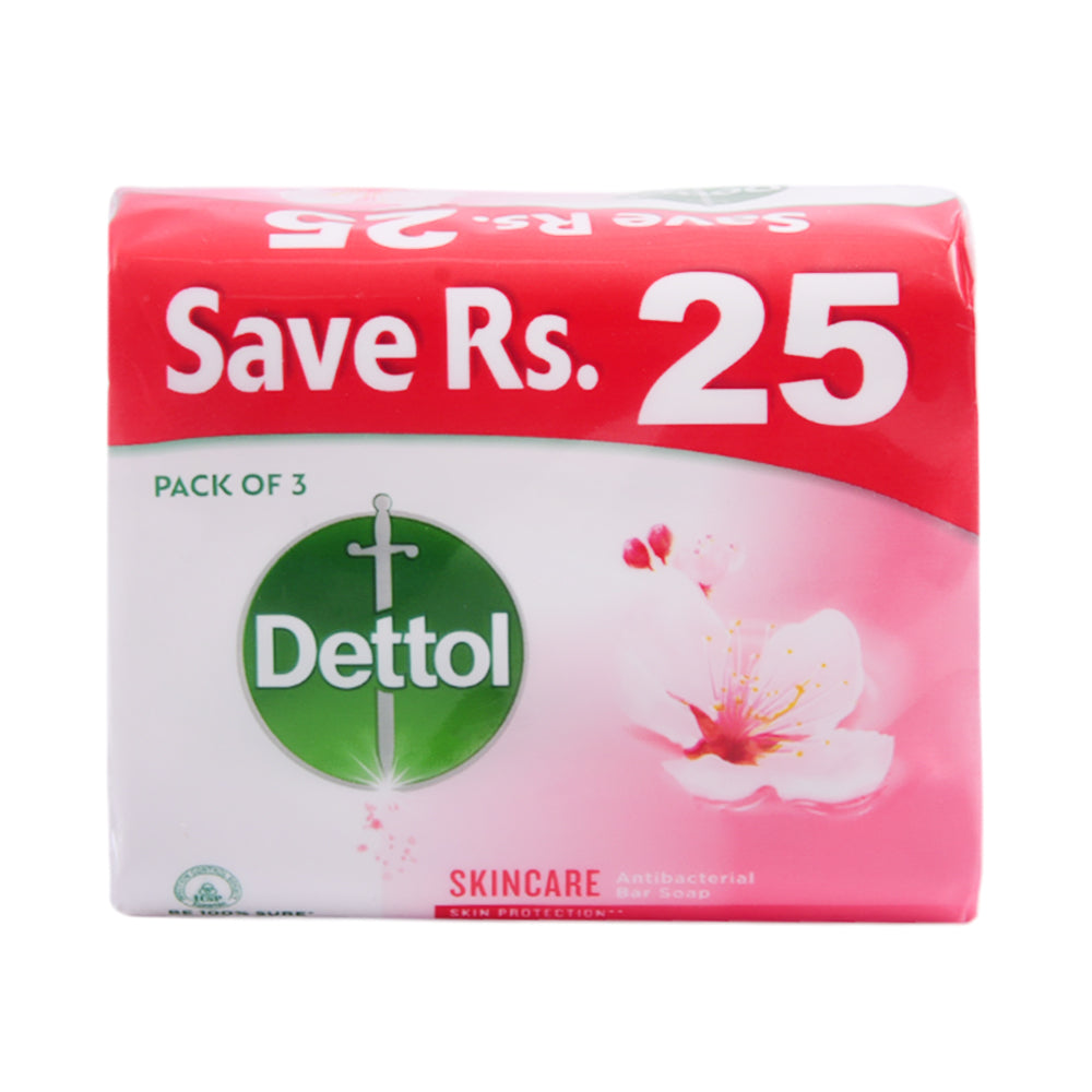 DETTOL SKIN CARE PACK OF 3 110 GM