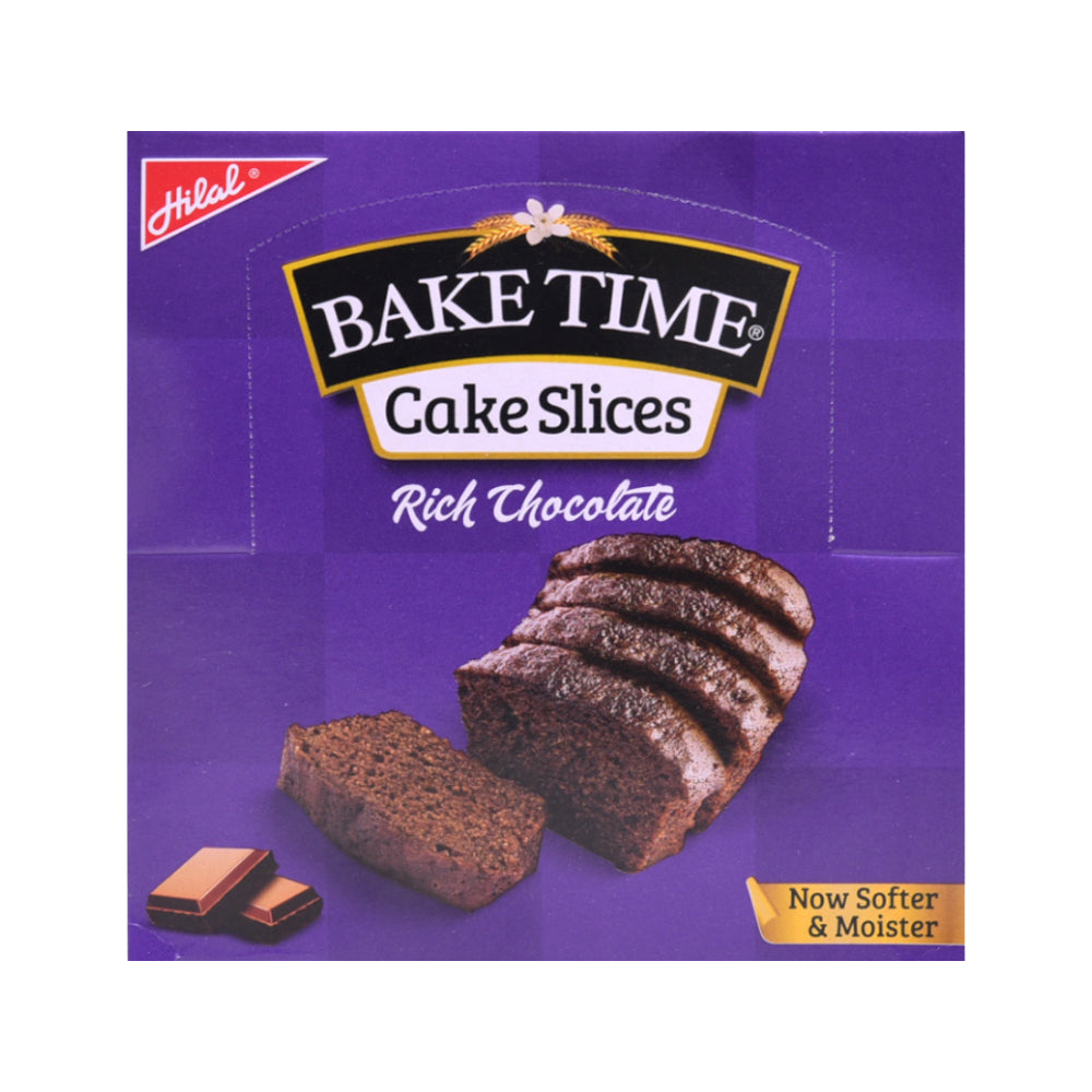 HILAL BAKE TIME CHOCOLATE SLICE 5 PC PACKET 6PC BOX
