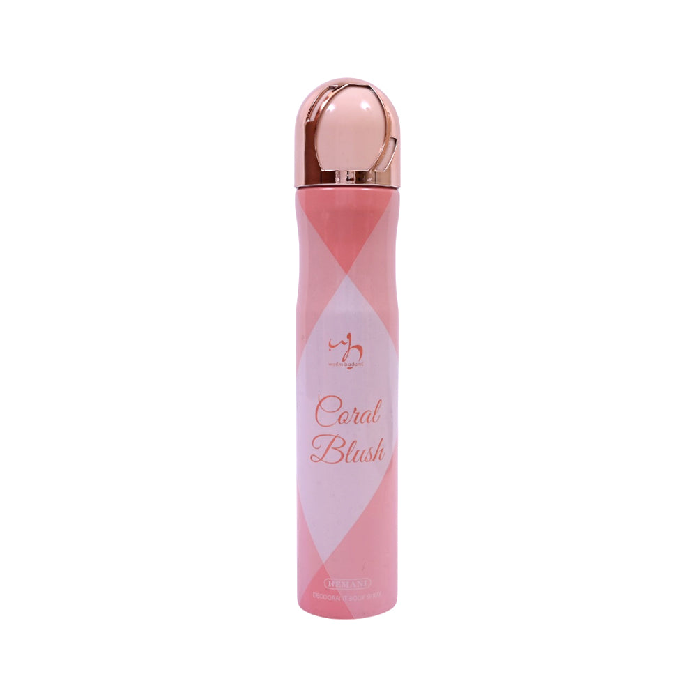 HEMANI CORAL BLUSH DEODORANT BODY SPRAY 200ML