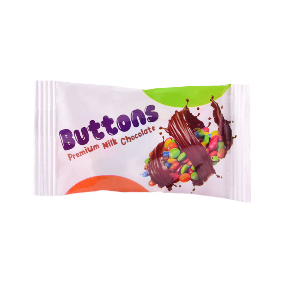 Button Camdy CANDYLAND BUTTONS CHOCOLATE BUNTTIES 28 GM – Al-Fatah