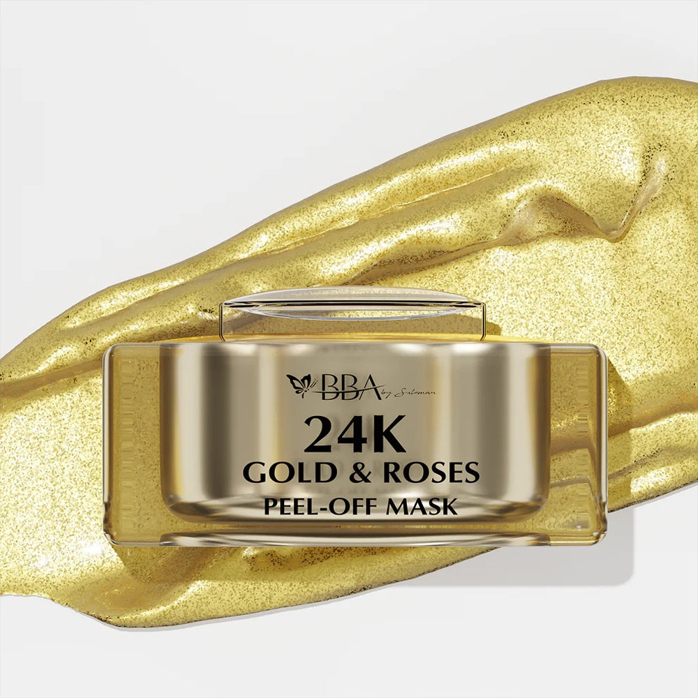 BBA 24K GOLD & ROSES PEEL-OFF MASK