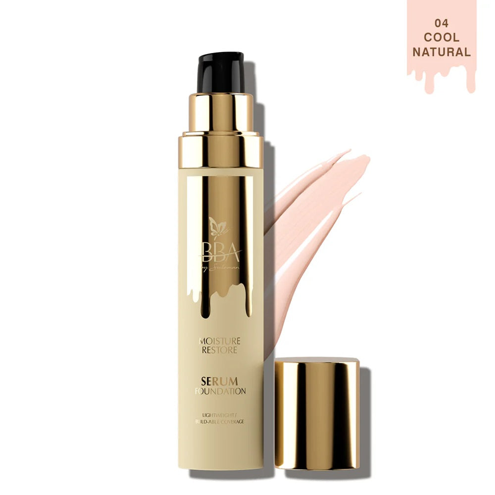 BBA MOISTURE RESTORE SERUM FOUNDATION 04 COOL NATURAL 30ML
