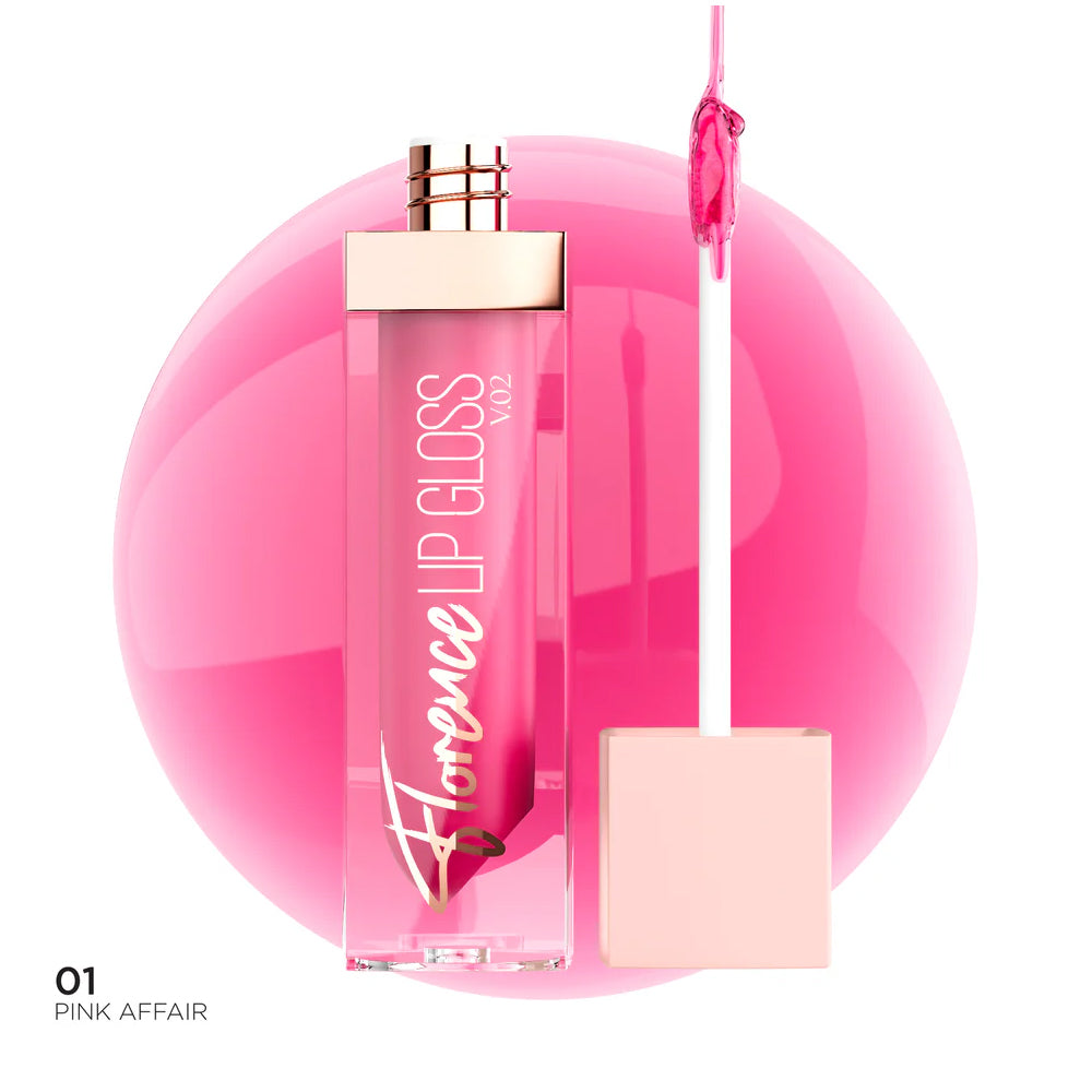 FLORENCE V.02 LIP GLOSS-01 PINK AFFAIR