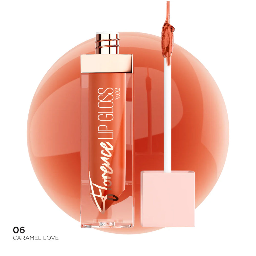 FLORENCE V.02 LIP GLOSS-06 CARAMEL LOVE