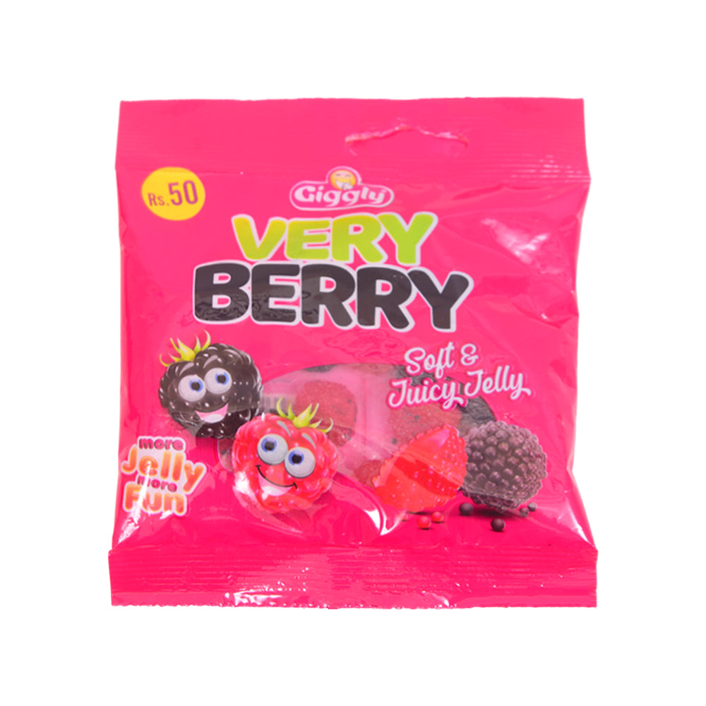 GIGGLY VERY BERRY JELLY BAG Rs.50 1X48