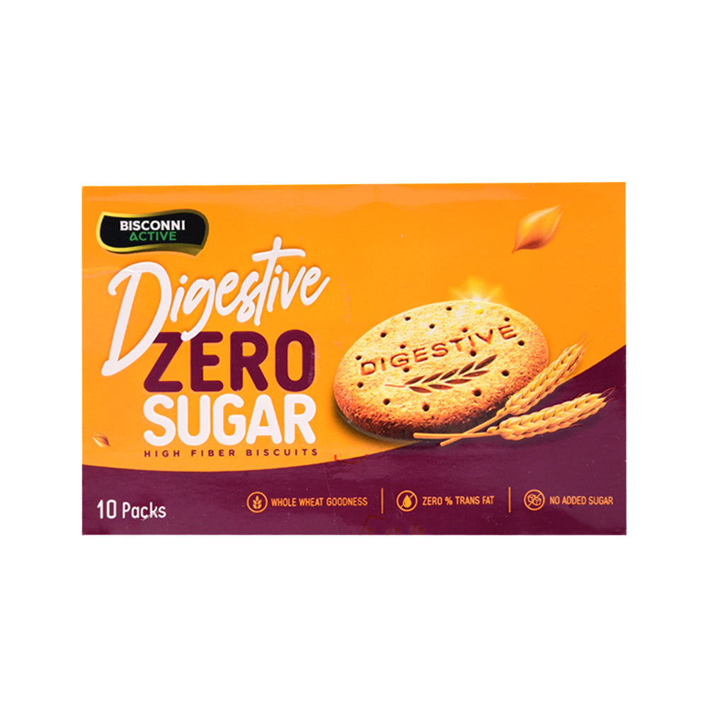 BISCONNI DIGESTIVE SUGER FREE  BISCUITS 30 GM 10PC BOX