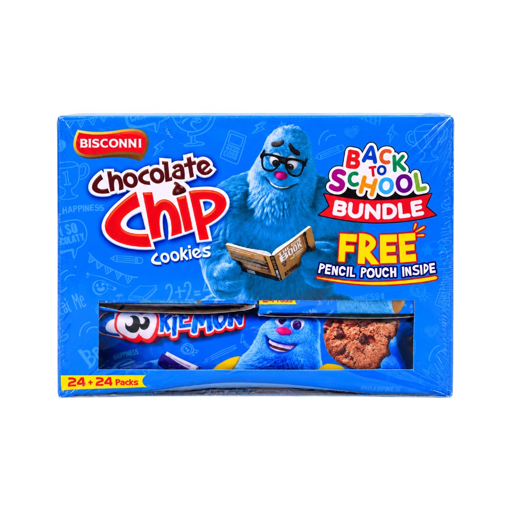 BISCONNI CHOCOLATE CHIP BACK TO SCHOOL PROMO PACK