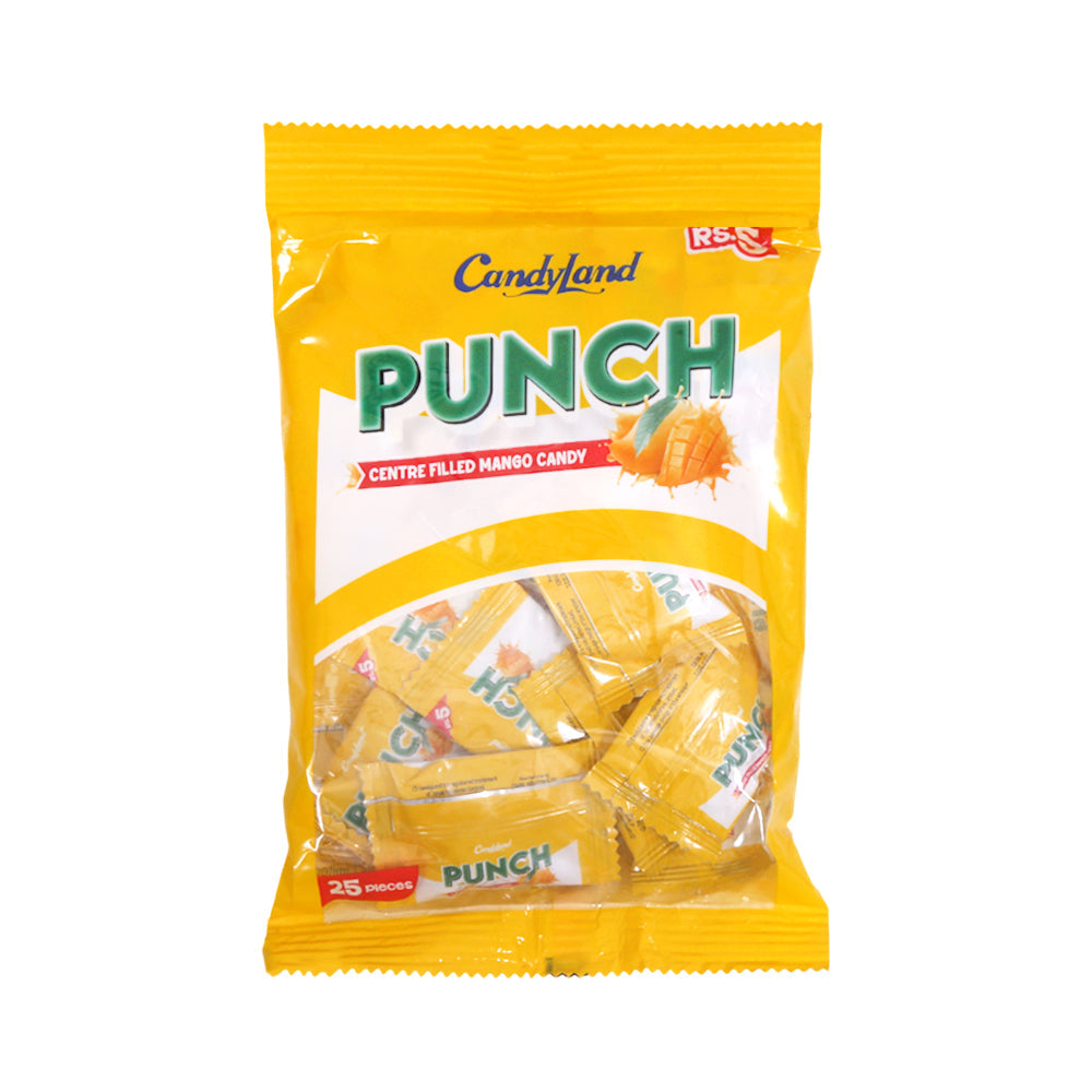 CANDYLAND PUNCH CANDY 25PCS POUCH 125GM