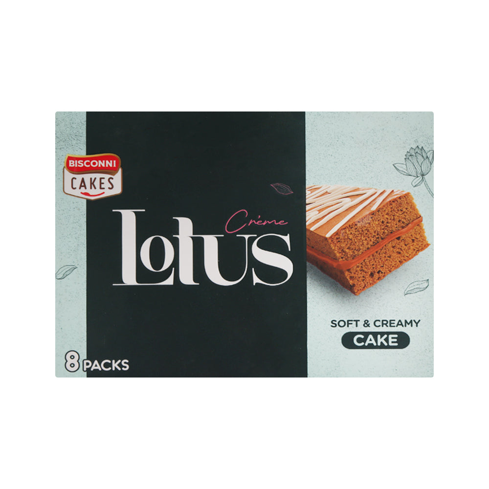 BISCONNI LOTUS CAKE 30 GM (BOX 8 PC)
