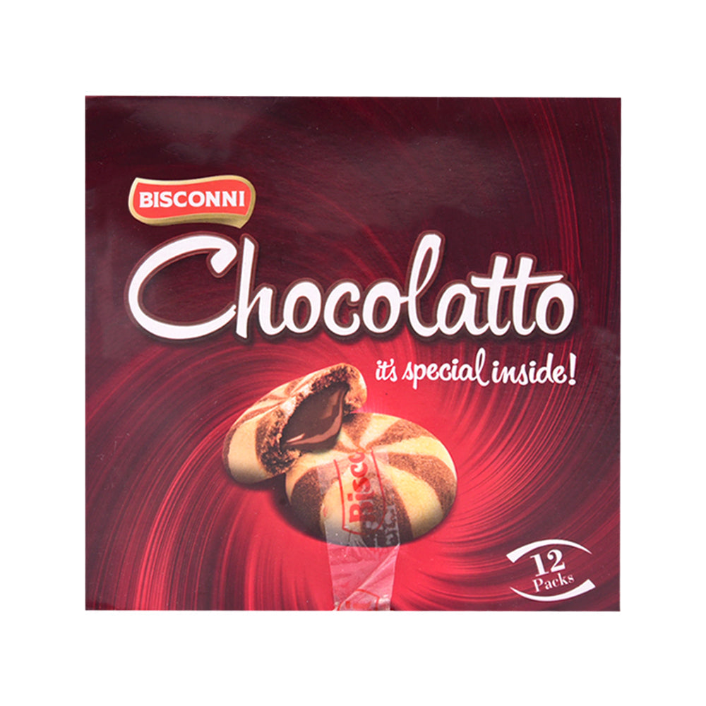 BISCONNI CHOCOLATTO BISCUIT 34.5 GM 12PC BOX