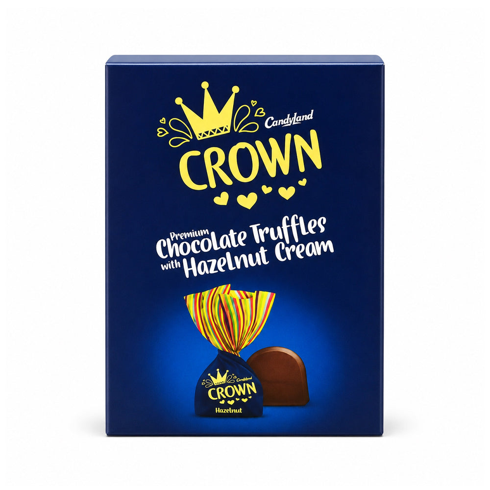 CANDYLAND CROWN HAZELNUTS CHOCOLATES 24PCS BOX 180 GM