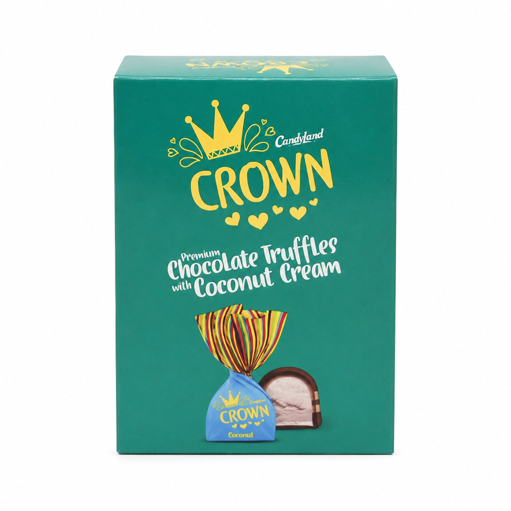 CANDYLAND CROWN COCONUT CHOCOLATES 24PCS BOX 180 GM