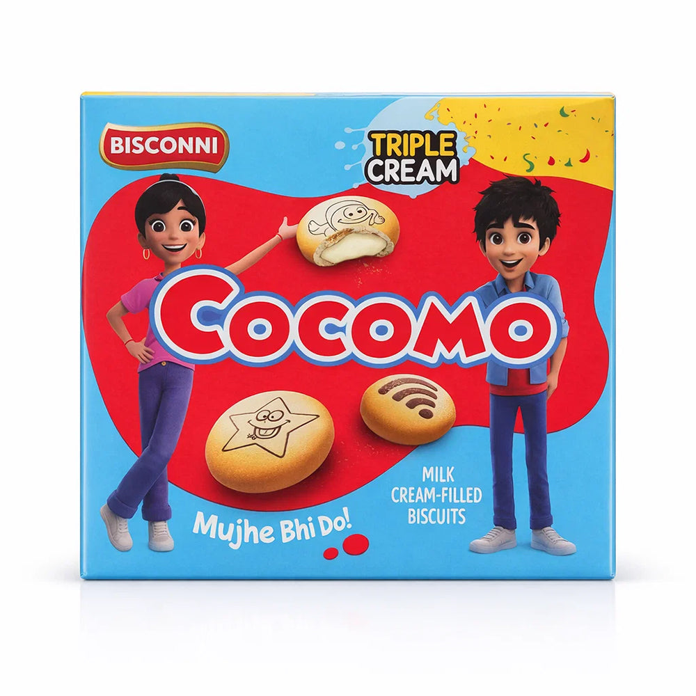BISCONNI COCOMO MILK SP TRIPLE CREAM BOX 30 PC