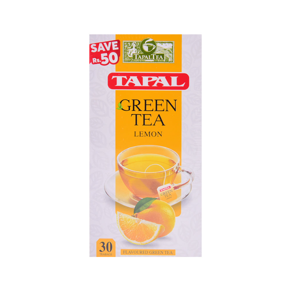 TAPAL LEMON GREEN TEA BAG CP 45 GM